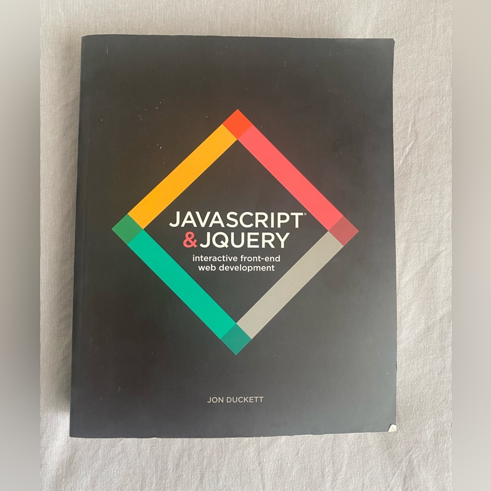 JavaScript and JQuery book